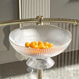 Khay Đựng Hoa Quả Trắng Vân