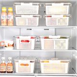 Hộp Nhựa Đựng Thực Phẩm Tủ Lạnh Có Lỗ Thoát Nước