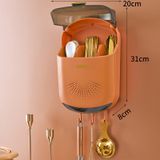 Hộp Đựng Đũa Muỗng Treo Tường