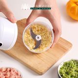 Máy xay tỏi ớt mini cầm tay