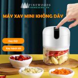 Máy xay tỏi ớt mini cầm tay