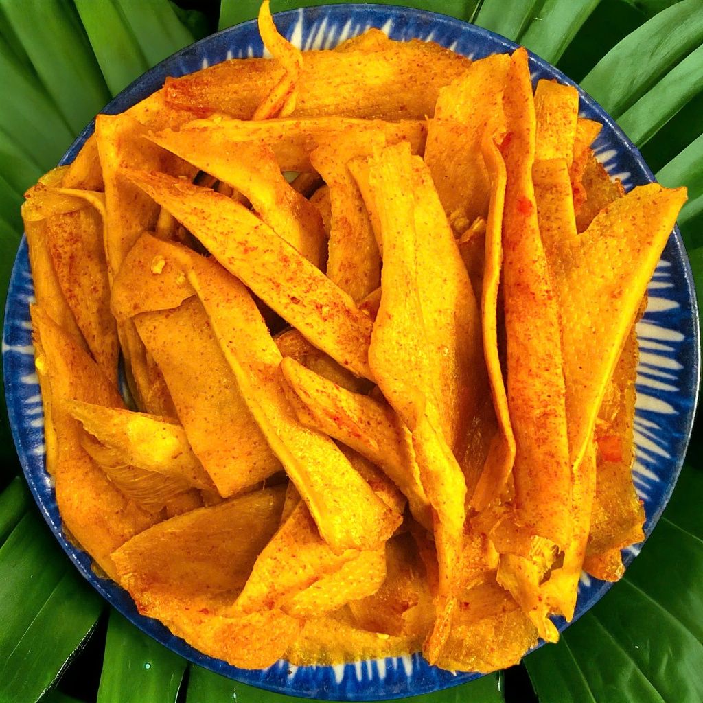 Xoài sấy dẻo muối ớt HANA NGUYÊN, kết hợp vị chua cay mặn ngọt cắt sợi, 300g,500g