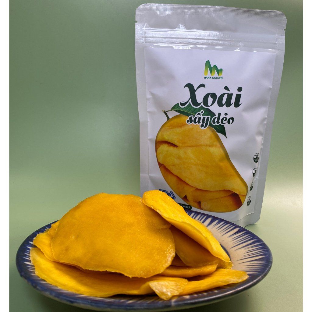 Xoài Sấy Dẻo 50g Thương Hiệu HANA NGUYÊN