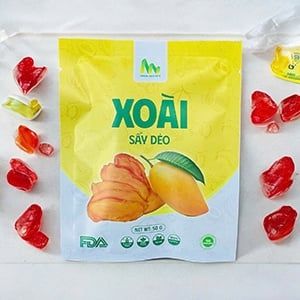 Combo 9 Loại Trái Cây Sấy Dẻo Hana Nguyên – Túi 50g