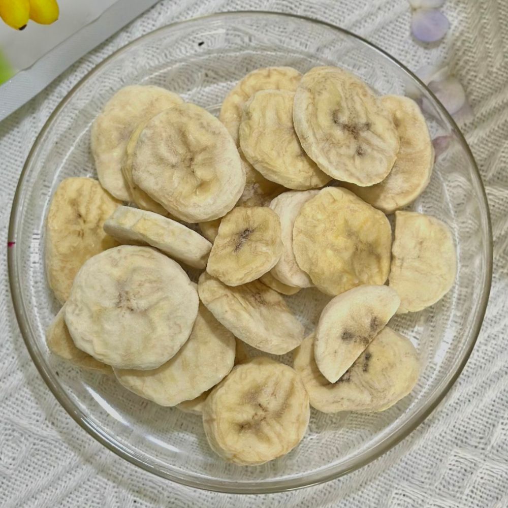 Chuối sấy thăng hoa 50g HANA NGUYÊN, bổ sung năng lượng cho cơ thể, sản phẩm có nguồn gốc tự nhiên