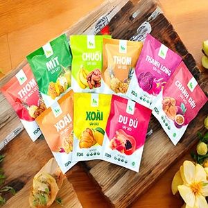 Combo 9 Loại Trái Cây Sấy Dẻo Hana Nguyên – Túi 50g