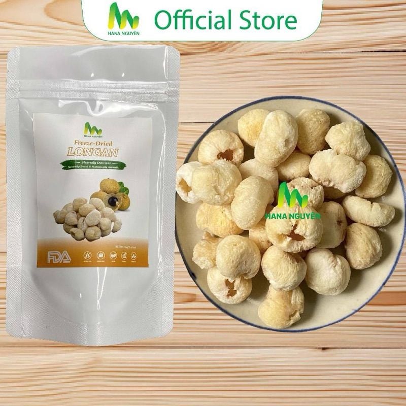 Combo đậm đà 9 món trái cây sấy thăng hoa túi 18g HANA NGUYÊN