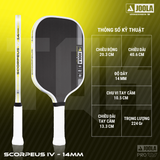 Vợt JOOLA Anna Bright Scorpeus Pro IV - 14mm