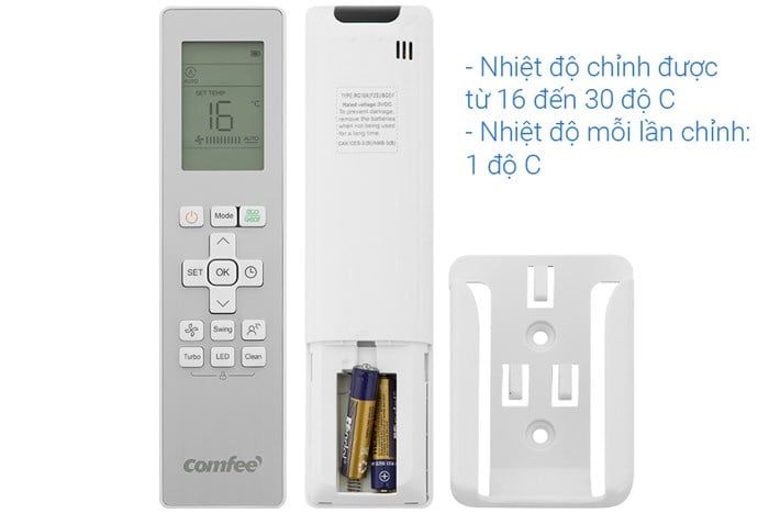 Máy lạnh Comfee CFS-13VDGF-V Inverter 1 chiều 12.000 BTU 1.5HP