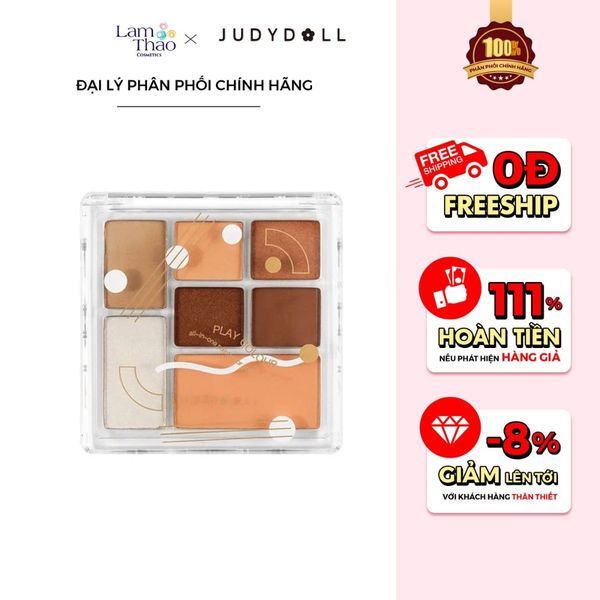 Phấn Mắt Judydoll Play Colors Eyeshadow Palette