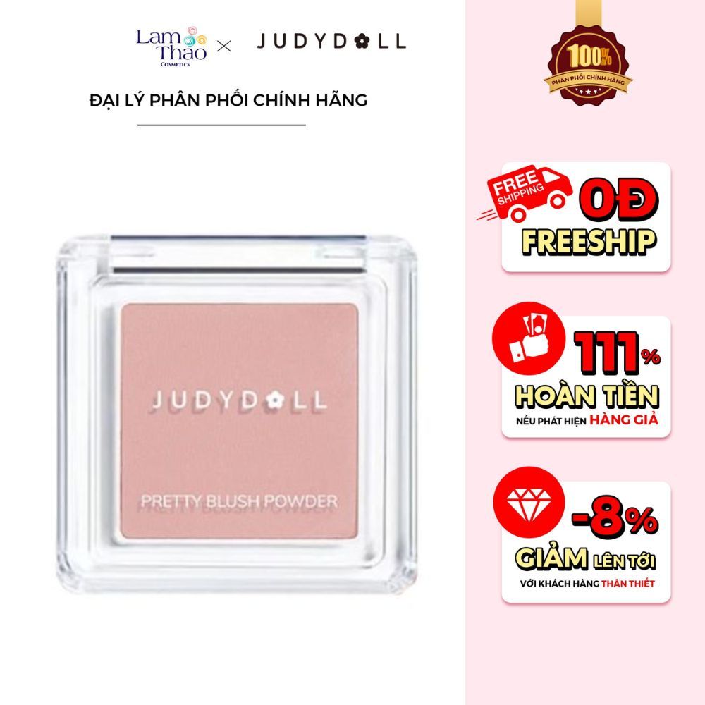 Phấn Má Hồng Judydoll Pretty Blush Powder