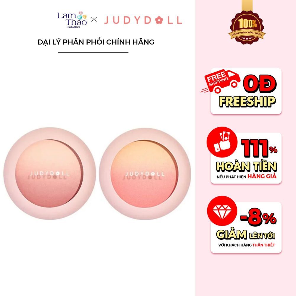 Phấn Má Hồng Judydoll Gradual Powder Blusher