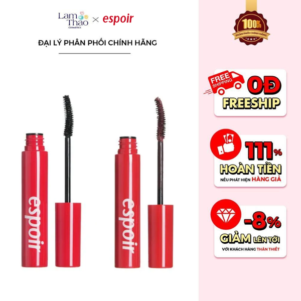 Chuốt Mi Dài Mi Espoir Nomudging Mascara Waterproof XP