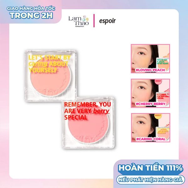 Phấn Má Hồng Espoir Real Cheek Up