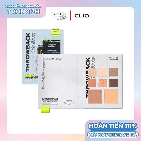 Bảng Phấn Mắt Clio Pro Mood Palette (22ss Limited)