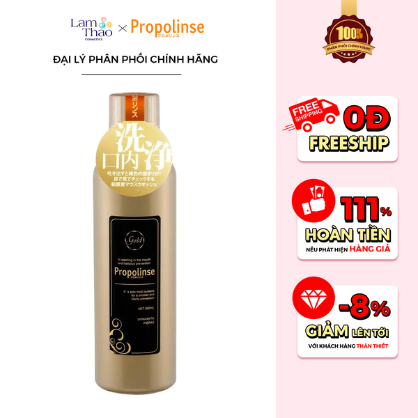 Nước Súc Miệng Propolinse Mouth Wash Propolis Gold