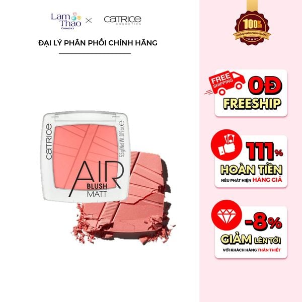 Phấn Má Hồng Catrice Air Blush Matt