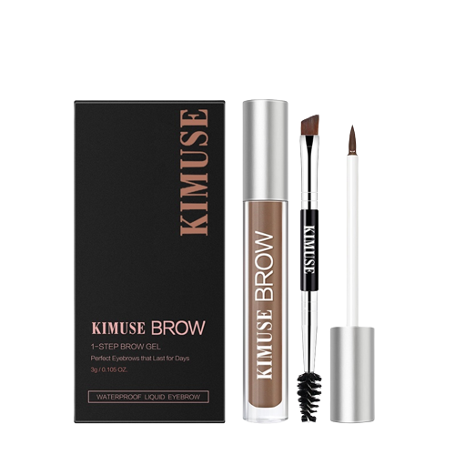 [MUA 1 TẶNG 1] Gel Kẻ Lông Mày Chống Thấm Kimuse Waterproof Liquid Eyebrown