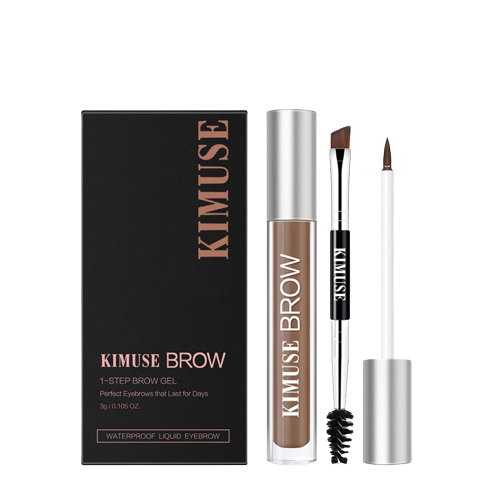 [MUA 1 TẶNG 1] Gel Kẻ Lông Mày Chống Thấm Kimuse Waterproof Liquid Eyebrown