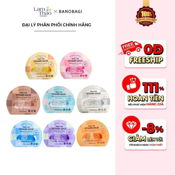 Mặt Nạ Banobagi Stem Cell Vitamin Mask