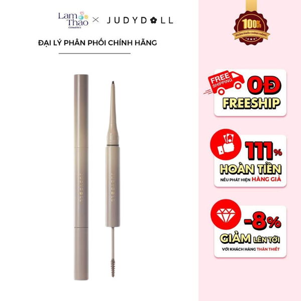 Chì Kẻ Mày 2 Đầu Bền Màu Judydoll Duo Eyebrow Pencil