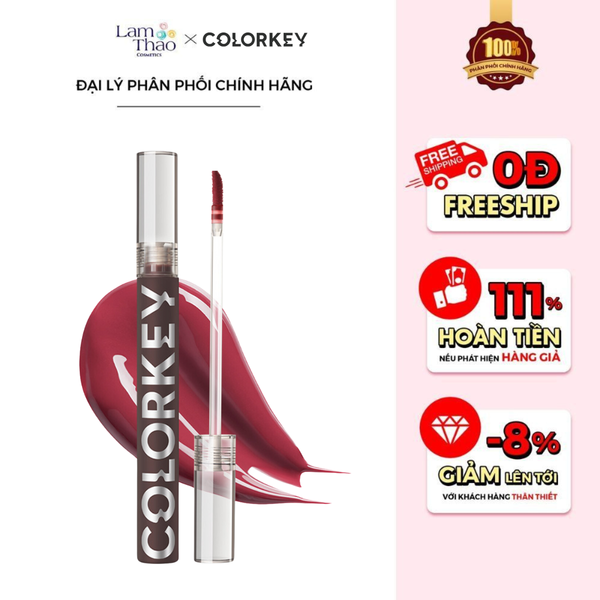 Son Tint Hiệu Ứng Gương Colorkey Airy Lip Gloss Mirror Series 2.0