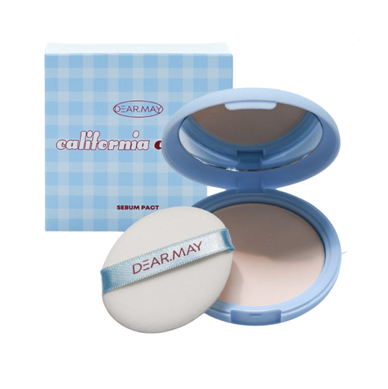 Phấn Phủ Kiềm Dầu Che Phủ Lỗ Chân Lông Dearmay California Cherry Sebum Pact