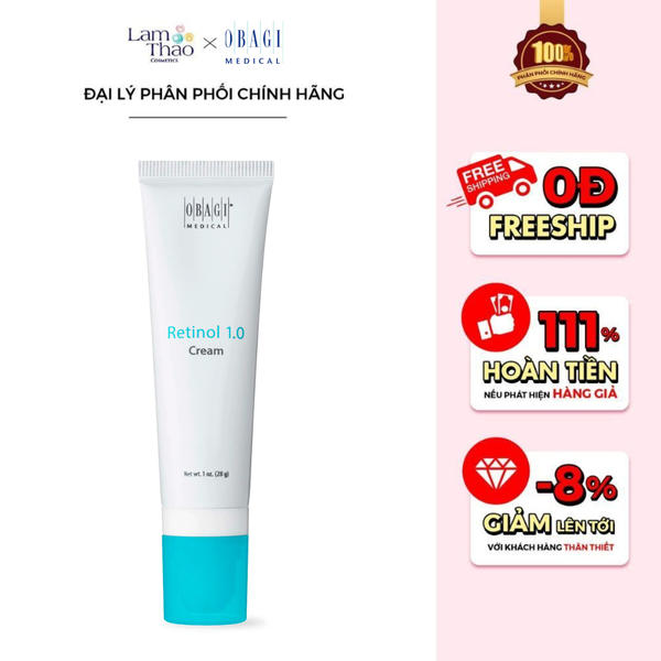Kem Dưỡng Ngừa Mụn Ngăn Ngừa Lão Hoá Obagi Medical Retinol Cream