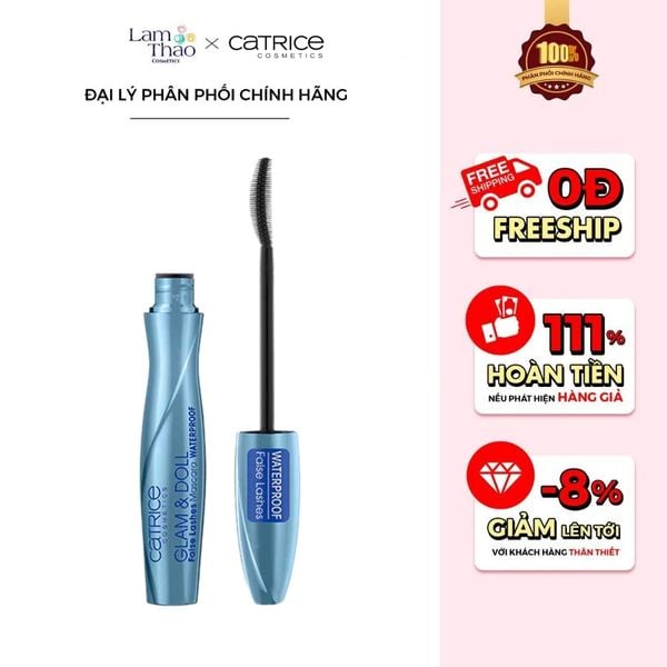 Chuốt Mi Chống Nước Catrice Glam & Doll False Lashes Waterproof Mascara