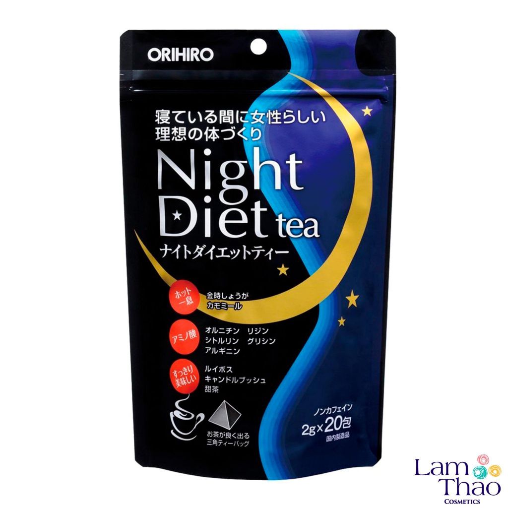 [DATE 06/2024] Trà Giảm Cân Ban Đêm Orihiro Night Diet Tea Nhật Bản