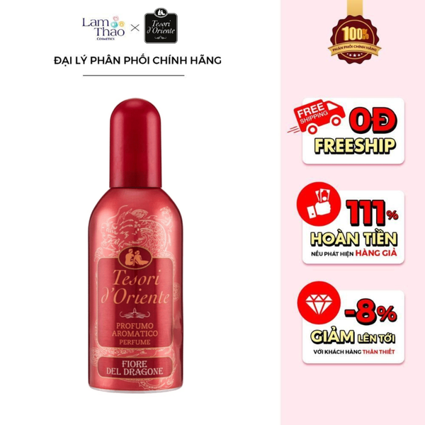 Nước Hoa Hương Thanh Long Italia Tesori D'Oriente Dragon Flower
