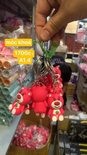 Móc Khoá Gấu Dâu Lotso