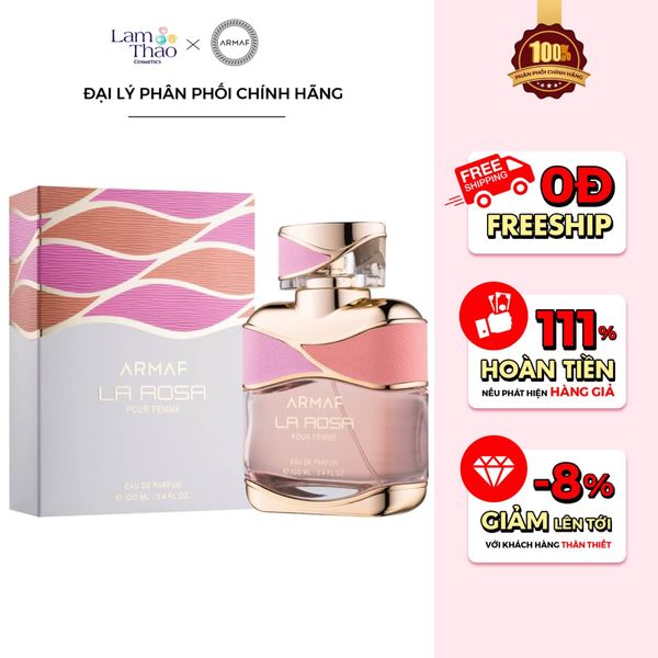 Nước Hoa Armaf Ladies La Rosa EDP