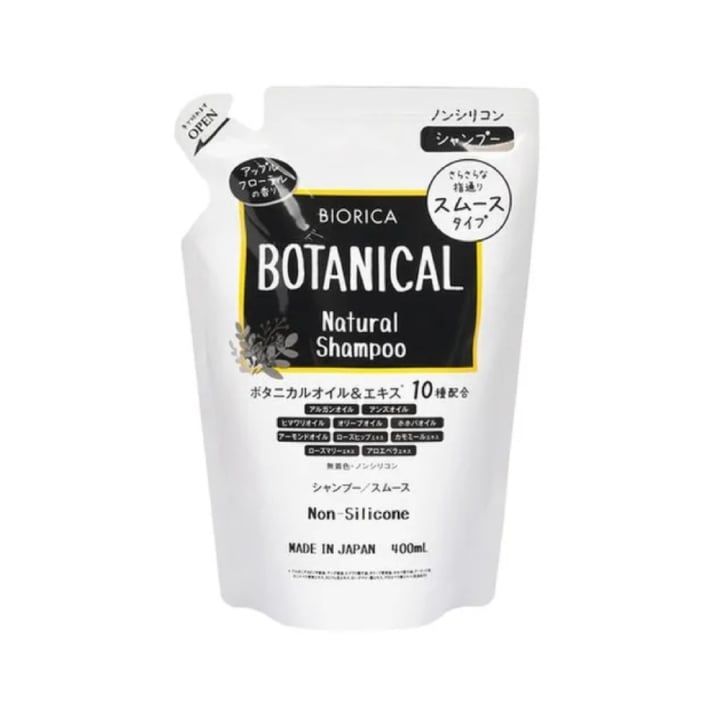 Dầu Gội Thực Vật Không Silicon Biorica Botanical Natural Shampoo Non Silicone