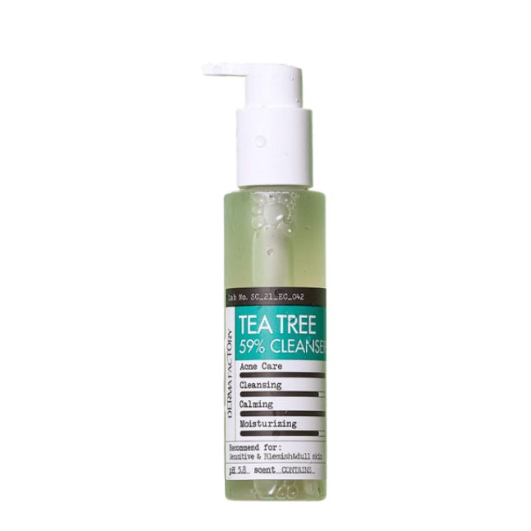 Sữa Rửa Mặt Derma Factory Tea Tree 59% Cleanser