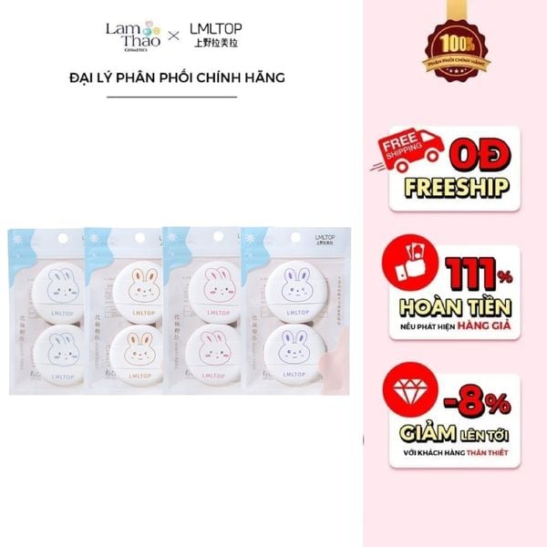 Bông Phấn Tán Kem Nền LML TOP