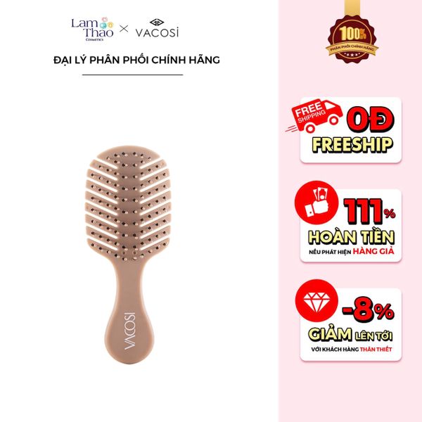 Lược Gỡ Rối Size Bỏ Túi Vacosi Travel Hairbrush