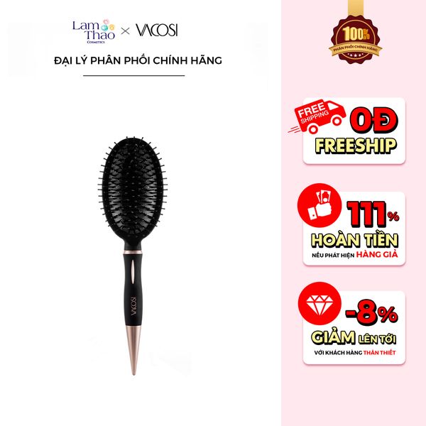 Lược Chải Phồng Và Tạo Kiểu Vacosi For All Hair Types Styling Hairbrush