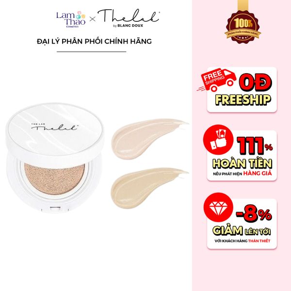 [TẶNG 1 XỊT KHOÁ SILKY GIRL] Phấn Nước Dưỡng Da Cấp Ẩm Chuyên Sâu The Lab Oligo Hyaluronic Acid Healthy Cream Cushion SPF50+ PA++++
