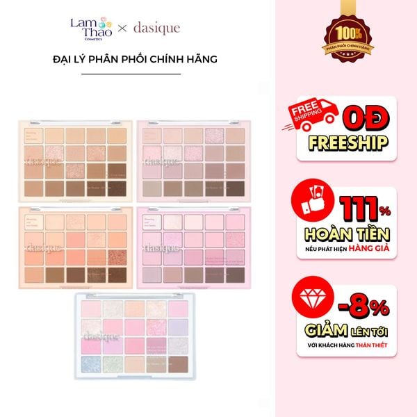 Bảng Phấn Mắt 20 Ô Dasique Mood Shadow Palette