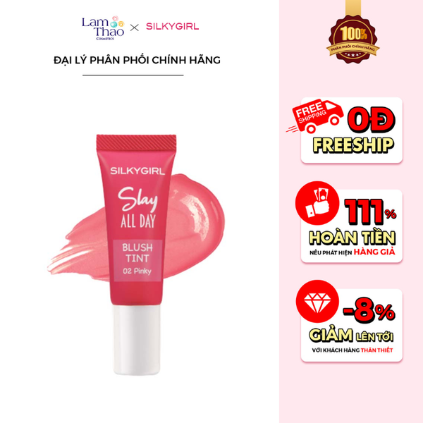 Má Hồng Dạng Kem Silkygirl Slay All Day Blush Tint