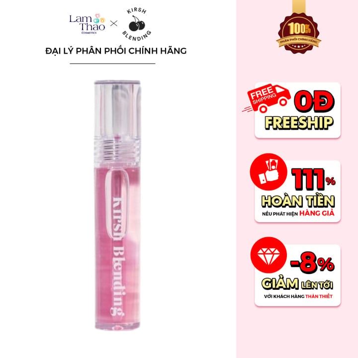 Son Tint Bóng, Căng Mọng Đôi Môi Kirsh Blending Mewl Mewl Lip Gloss