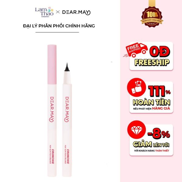 Kẻ Mắt Siêu Mảnh Dearmay Crunchie Pop Slim Pen Eyeliner