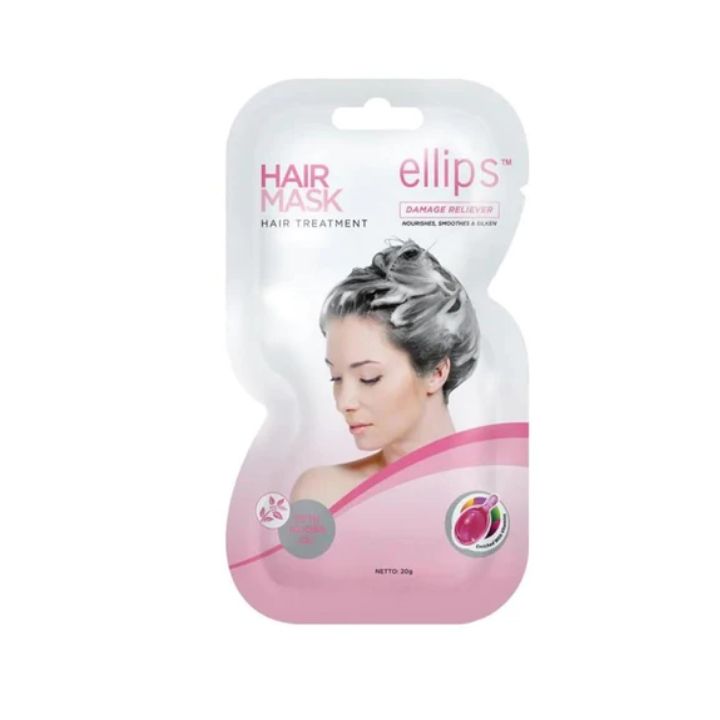 Kem Ủ Giúp Tóc Chắc Khoẻ Vào Nếp Ellips Vitamin Hair Mask Hair Treatment