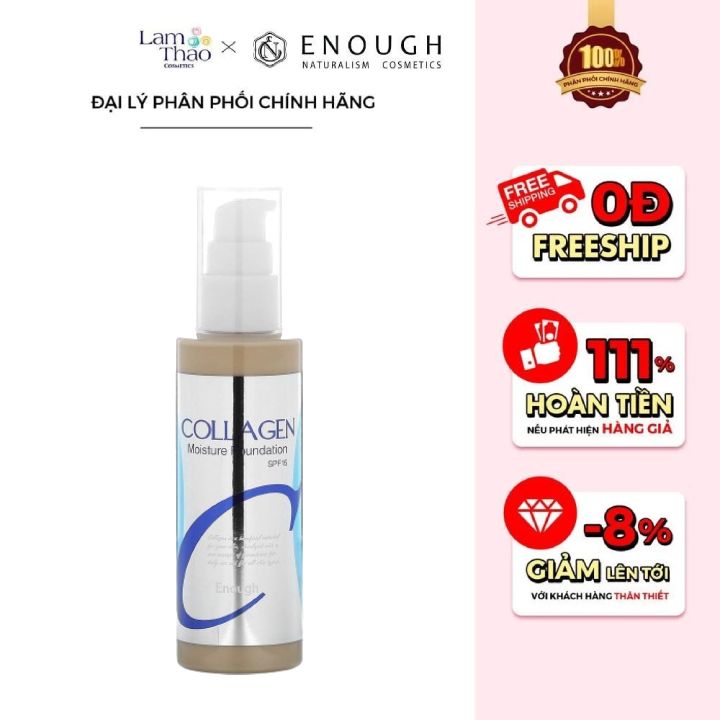 Kem Nền Enough Collagen Moisture Foundation SPF15