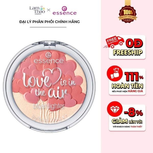 Phấn Má Hồng Và Bắt Sáng Essence Love Is In The Air Blushlighter
