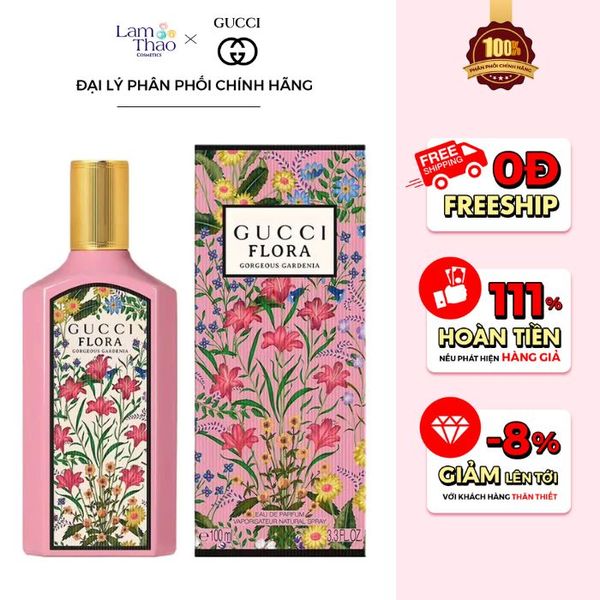 Nước Hoa Gucci Flora Gorgeous Gardenia Eau De Parfum