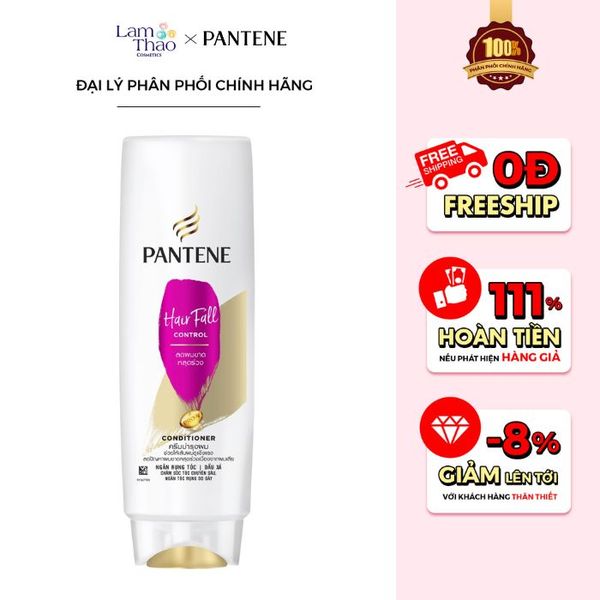 Dầu Xả Ngăn Rụng Tóc Pantene Hair Fall Control Pro - V Conditioner