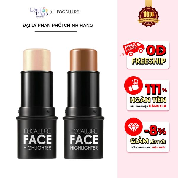 Kem Bắt Sáng Và Tạo Khối Dạng Thỏi Focallure Highlighter & Contour Multi Stick