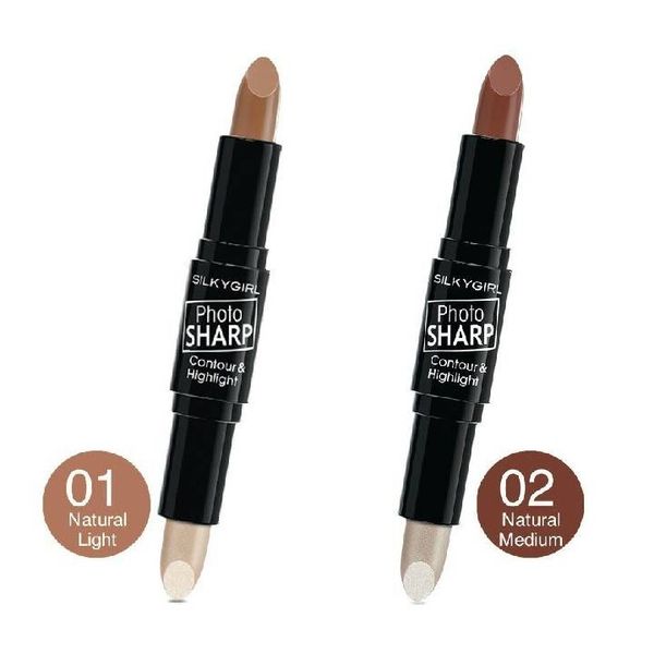 Tạo Khối 2 Đầu Silkygirl Photo Sharp Contour & Highlight